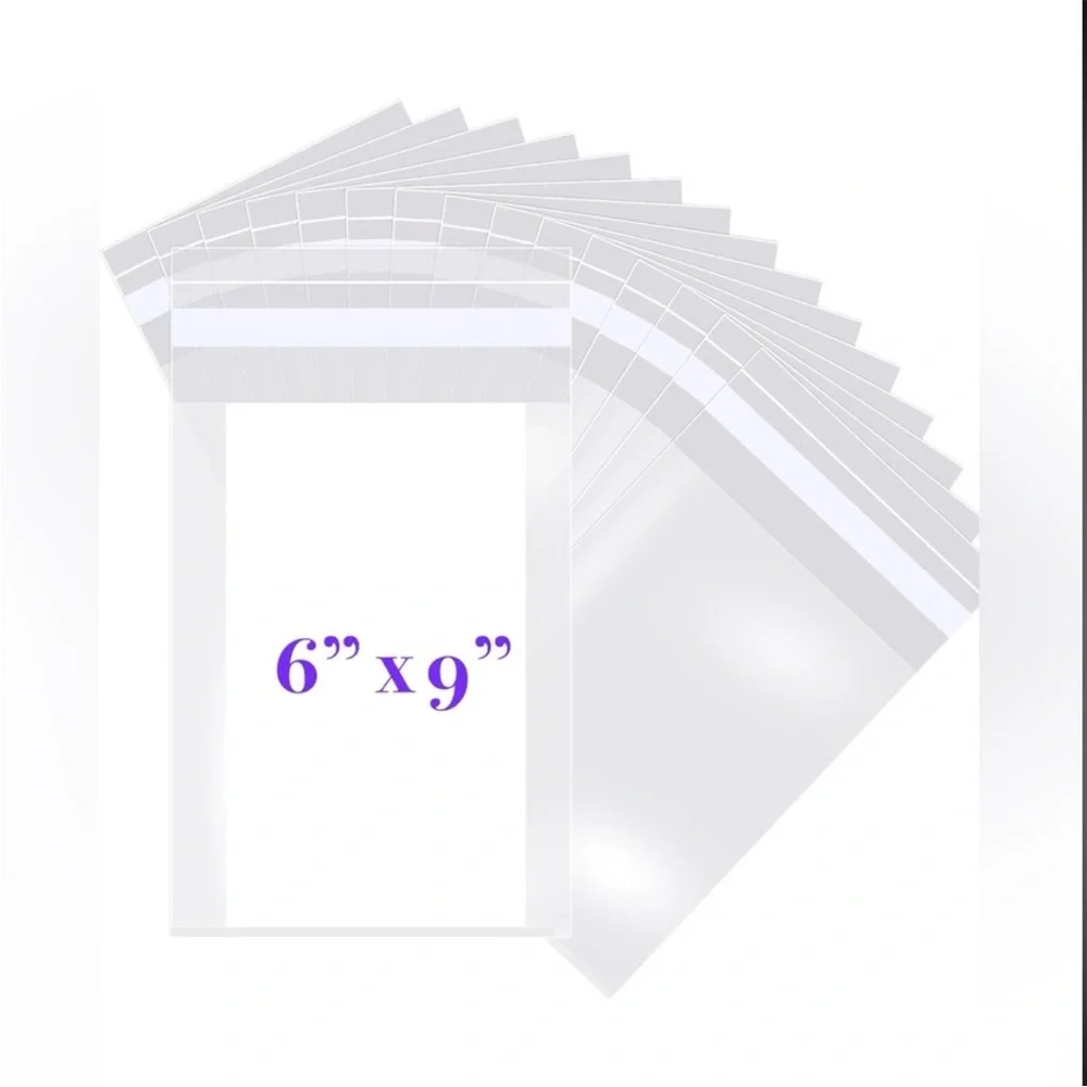 88pcs~ Starter Package -16ct Clear Bags/32ct Poly Bags & 40ct Stickers 🪻🆕🪻